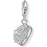 Thomas Sabo Bedelhanger voor dames, kroon, Charm Club 925 sterling zilver 1011-001-12