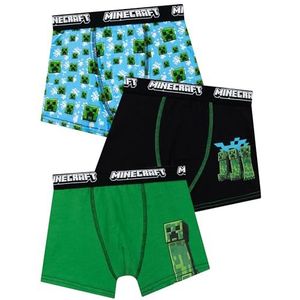 Minecraft Jongens Ondergoed Set van 3 Veelkleurig 140