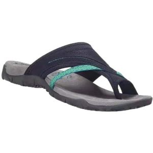 PMVRTHQV Zomersandalen voor dames, orthopedische voetboogondersteuning, wandelschoenen, comfortabele en ademende casual sandalen, Blauw, 40 EU