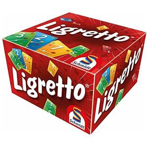 Schmidt Spiele Ligretto - Het snelle kaartspel voor 2-4 spelers | Leeftijd 8+ | Italiaans, Duits, Frans