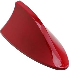 Audio- & videoantennes voor auto Autoradio Haaienvinantenne FM-signaalontwerp Geschikt voor universele auto's Antennes Auto-exterieur Styling Vervanging Autoradio Antenne(Red)