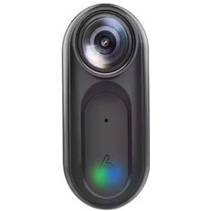 Actiecamera, 5 stuks draagbare camera's, waterdichte camera met batterij, 1080P, kleine wifi-videocamera's, draagbare duim-zak, actiesporten, minicamera,voor fietsen, motorfietsen(Black)