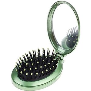 DieffematicSZ kam Folding Round With Mirror Folding Air Bag Massage Plastic Small Comb Hair Styling Folding Mirror Comb
