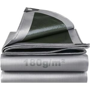 SHANNA Afdekzeil, 3 x 3 m, waterdicht, 180 g/m², PE afdekzeil, zeildoek met oogjes, uv-bestendig, scheurvast, vrachtwagenzeil, multifunctionele afdekking voor tuinmeubelen, hout, zwembad, trampoline,