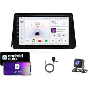 Android 13 Dubbel Din Auto Stereo Touchscreen Auto Stereo Voor Opel Mokka 1 2012-2016 Met Bluetooth GPS Navigatie WiFi FM Radio USB/SWC/Plug en Play Ondersteuning Carplay&Android Auto(4 Core Wifi 1G+3