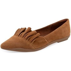 Aerosoles Dillion Ballet Flat, Tobacco Suède, voor dames, maat 36, Tabak Suede, 38.5 EU