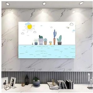 WLTYSM TV Cover Catoon TV Cover Bescherming Stofkap Huishoudelijke Hangende TV Doek 70 Inch Universele Decoratie TV Display Beschermers (42,5 cm)