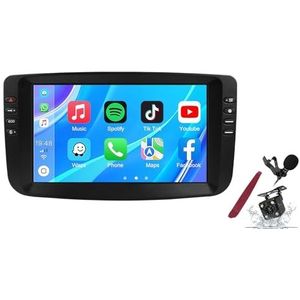 Android 14 Autoradio Stereo voor F-iat Linea Punto EVO (2012-2015) 9 ""Touchscreen Multimedia Speler met Draadloze Carplay GPS Navigatie FM RDS Bluetooth 5G-WiFi SWC DSP,M100s