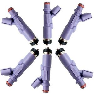 Brandstofinjectoren sproeiers 6 Stks Brandstofinjector Voor Lexus IS200 1GFE 2.0L V6 23250-70120 23209-70120 1999-2005