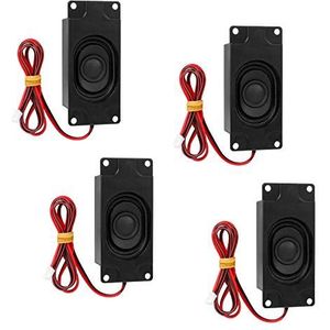4 STKS 3 Watt 8 Ohm Micro Speaker Voor Reclamemachines, Kleine Elektronische Projecten, LCD TV Monitoren Met Breed Volledige Bereik
