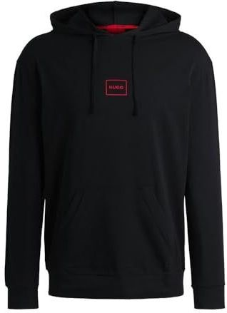 HUGO - Laze Hoodie - Sweater - Zwart - Katoen