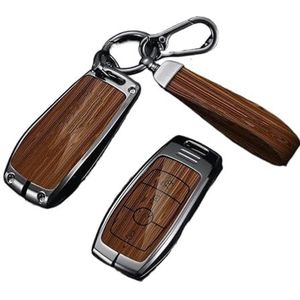 Autosleutel beschermhoes Voor A C E S G Klasse GLC CLE CLA GLB GLS W177 W205 W213 W222 X167 Voor Houten Graan Auto Afstandsbediening Sleutel Case Cover Shell Sleutel Shell(2)