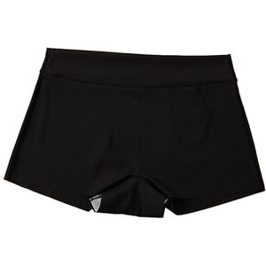Ijszijde broeken, katoenen broeken, naadloze damesbroeken, kant for veiligheidsbroeken, zomer dames for veiligheidsbroeken (Color : Black, Size : XL (58-70kg))