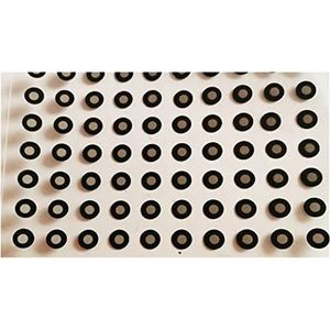 Scanning Marking Dots Handheld 3D-scanner Zelfklevend markeringspunt met 3 zeer reflecterende driedimensionale doelpunten snel en nauwkeurig Binnenmarkeringspunt Meetpunt Markering(3mm6mm(1000 points)