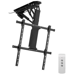 VEVOR Gemotoriseerde tv-plafondbeugel, frame voor tv's van 813 tot 1651 mm, frame voor televisie, opvouwbaar, verstelbaar met VESA max. 60 x 60 cm, max. belasting 40 kg