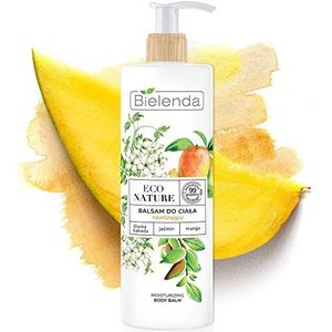 Bielenda Eco Nature - Cacado-pruim + jasmijn + mango - vochtinbrengende lichaamslotion, 400 ml