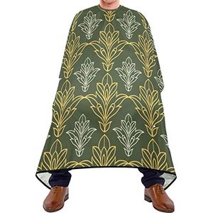 Kapper Cape 140x168cm, Bohemian Leaf Professionele Salon Cape Unisex Haar Cut Cape Waterdichte Kappers Snijjurk, Voor Salon, Haar Styling, Verven Styling