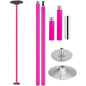 Roterende/Statische Stripper Pole 45mm - Draagbare Fitness Bar Kit For Fitness Club Party Bar 440 Lbs Gewichtscapaciteit