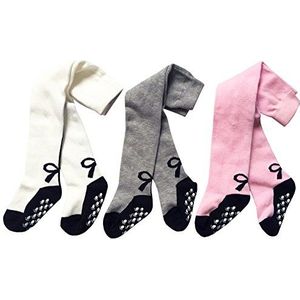 XPXGMT 3-pack Antislip Baby-meisjes Maillots Katoenen Legging voor Pasgeborenen Baby's Van 0-3 jaar
