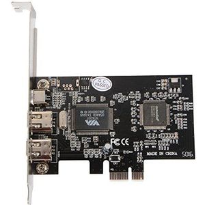 Sun3drucker PCI-E Express FireWire 1394a 1-Lane iLINK IEEE1394 Expansion Controller Adapter Card voor desktop PC