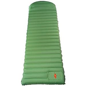 Opvouwbare Picknickdeken Outdoor opblaasbare lucht matras slaapkussen met kussen ultralight wandelen trekking vocht kampeermat vouwbed Zelfopblaasbare Luchtmatras (Size : Army green)