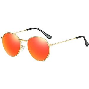 Klassieke Ray Cut-zonnebril for dames Gepolariseerde modebrillen Ronde zonnebril for heren UV-bescherming (Kleur : 19)