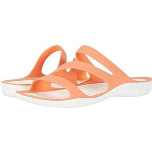 Crocs Swiftwater sandalen voor dames, grapefruit wit