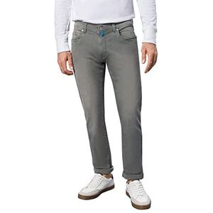 Pierre Cardin Lyon Tapered Jeans voor heren, Groene Used Buffies, 40W x 34L