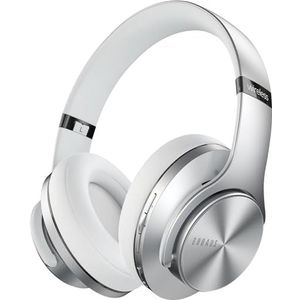 DOQAUS Bluetooth hoofdtelefoon, over-ear, 90 uur hoofdtelefoon, draadloos, bluetooth met 3 EQ-modi, hifi stereo, opvouwbare headset met microfoon, zachte oorkussens, draadloze hoofdtelefoon voor