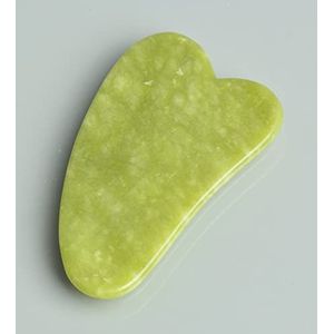 Natuurlijke Jade Stenen Gouache Schraper Gua Sha Massage Gereedschap Voor Lichaams-Meridian Schrotting, Driehoek