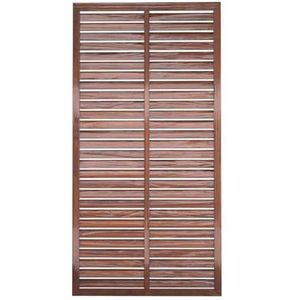 Houten Tuintrellispanelen, Decoratieve Privacyschermen For Tuinen, Binnen- En Buitendecoratie(Color-2,60x120cm)