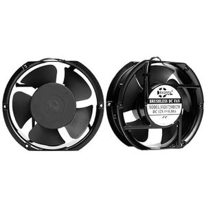 1 stuks Dual Ball 170mm 172mm 172x51mm 172x25mm Koelventilator DC 12V 24V 48V Axiaal Industriekast Kastenventilator Schroef Beschermnet