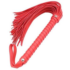 Soft Equestrian Horse Whip - Non-skid Leather Riding Whip - 23.5 Inches Leather Horse Whips - Horse Crop Whip for Shows and Performances Gruwkue