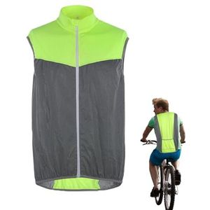 generic Reflecterend vest voor heren, reflecterend vest - Reflecterend vest voor buiten,Reflecterend sportvest met hoge zichtbaarheid, constructievest voor heren en dames, nachtwandelvest