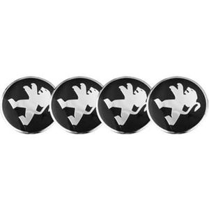 SJZZJMZ - Wieldoppen - 56mm - Set van 4 voor Peugeot 206 307 308 3008 207 208 407 508 2008 5008 107