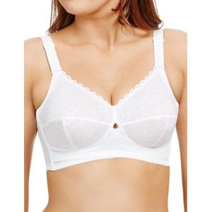 Berlei - B510 Classic Black Bra voor dagelijks gebruik voor dames, Wit, 80E