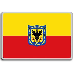 Colombia, Bogotá stad vlag koelkast magneet