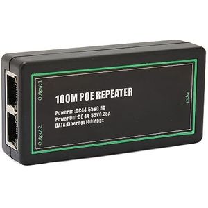 POE-schakelaar, Betrouwbare Compacte Structuur POE-repeater met Laag Verlies, Snelle Respons voor beveiligingscamera's