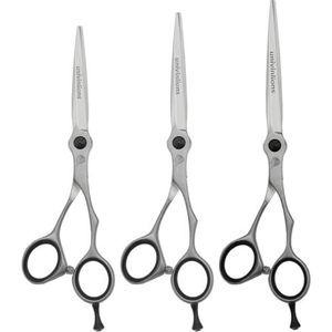 Professionele haarknipschaar 6,5 inch 6,0 inch 5,5 inch Kapperhaarknippen/texturiseringsschaar for mannen/vrouwen/kinderen/salon- en thuissteilschaar (Maat : 6.0 inch)