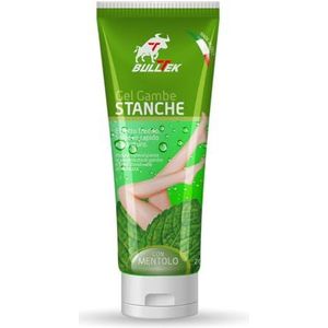 Gel vermoeide benen 200 ml crème met menthol koude-effect voor zware gezwollen benen spataderen - verlicht zwaarte en vermoeidheid en welzijn en verbetert de doorbloeding