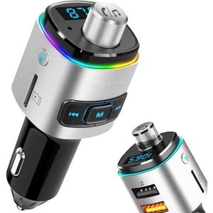 MMOBIEL - FM-Zender V5.0 - Bluetooth FM Transmitter - Auto Oplader USB-A QC 3.0