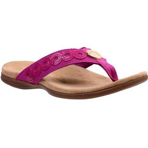 Spenco Tierra sandaal voor dames, Feestelijke Fuchsia, 40.5 EU