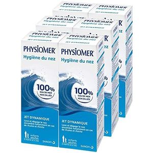 Physiomer - Dynamische Spuitfles - 6 Flessen à 135 ml - 100% Zeewater Formule
