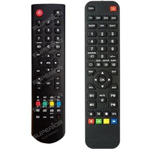 Vervangende afstandsbediening voor Strong TV 24HE4023 | SRT24HE4023C | SRT32HD5553 | SRT32HF2003 | SRT32HF2003C | SRT40FF2003 | SRT40FF2003C