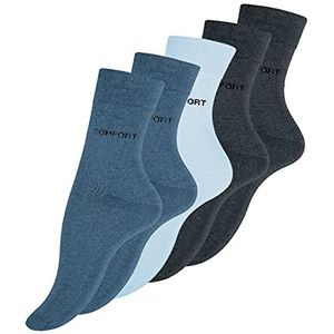 Cotton Prime - Sokken - Smoky Blue - 10 Pack