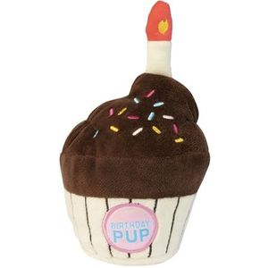 FuzzYard Verjaardag Cupcake Pluche Hond Speelgoed