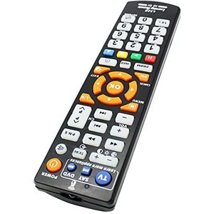 WANGCL - Universele Afstandsbediening - Programmering - Geschikt voor TV, Satelliet, DVD