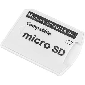 SODIAL Versie 6.0 SD2VITA Voor PS Vita Geheugen Tf kaart voor PSVita Game Card PSV 1000/2000 Adapter 3.65 Systeem SD Micro-SD kaart r15