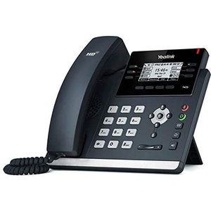 Yealink SIP-T42S téléphone fixe Noir 12 lignes LCD