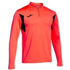 Joma Heren Winner Iii Sweatshirt, Koraal Fluor Zwart, M, Koraal Fluor Zwart, M